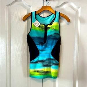 Zeroxposur Swimming Tankini Size Small New Multicolor